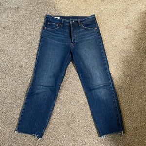 EUC Gap cheeky straight high rise jeans